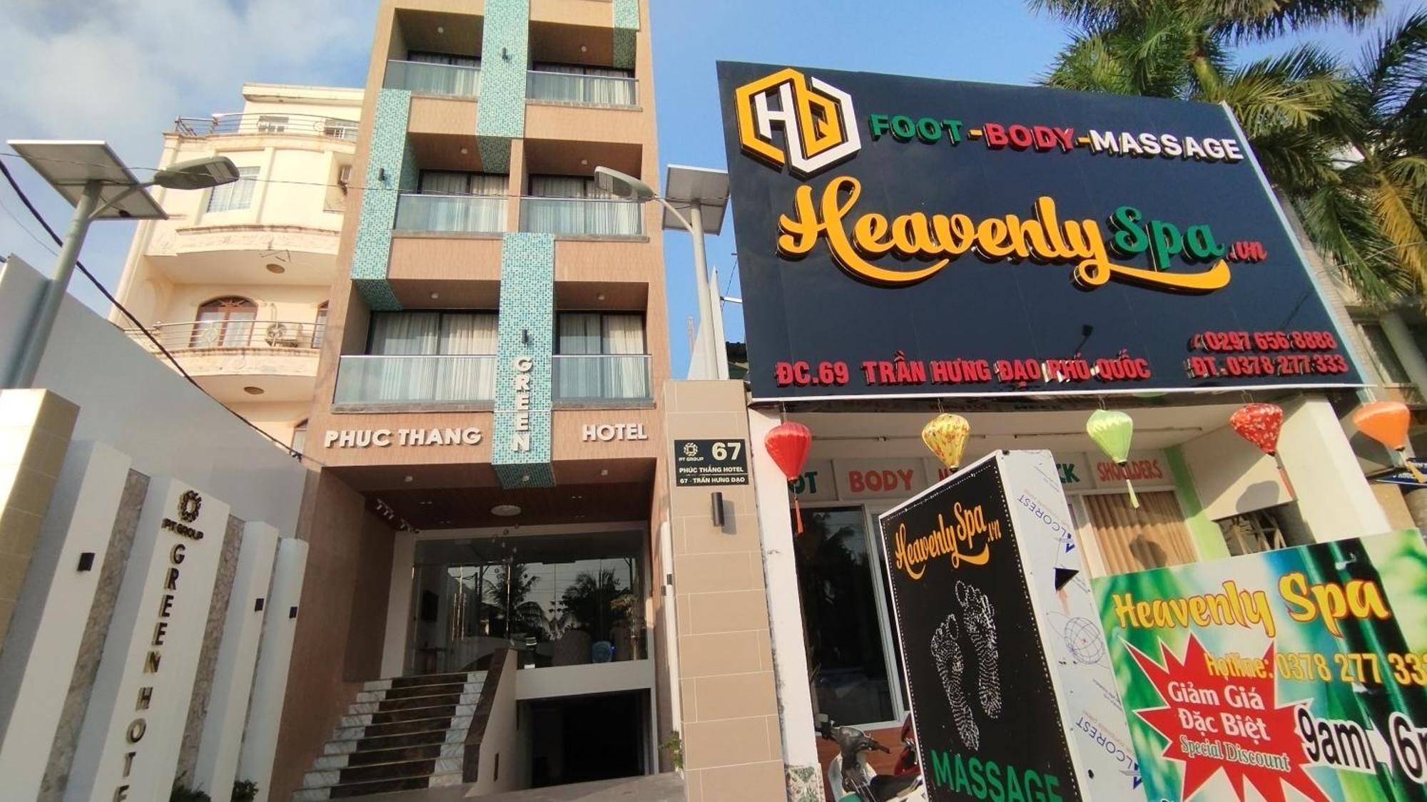 Phuc Thang Hotel Дуонг-Донг Экстерьер фото